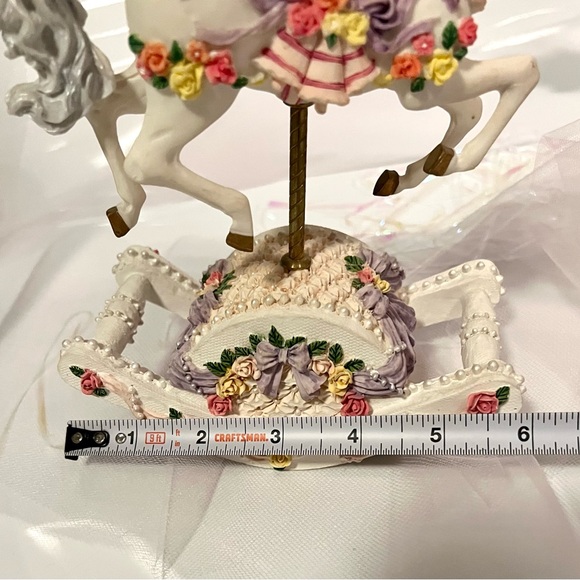Rocking Horse Musical Carousel | The Music Box Company Musical Carousel Figurine - Rocking Horse